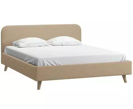 Кровать Лайтси 140 Velvet Beige