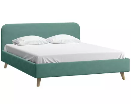 Кровать Лайтси 140 Velvet Mint