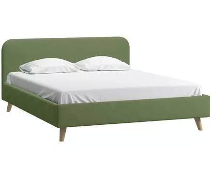 Кровать Лайтси 160 Velvet Olive