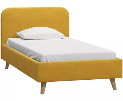 Кровать Лайтси 90 Velvet Mustard