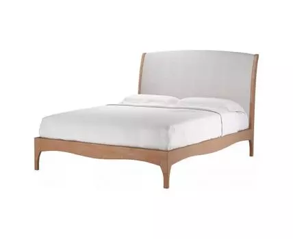 Кровать Ламия Бук (Текстиль, бук)