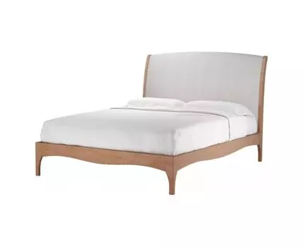Кровать Ламия Бук (Текстиль, бук)