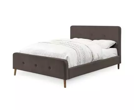Кровать Левита (темно-коричневый)