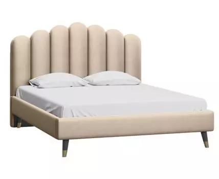 Кровать Лиель 160 Barhat Beige