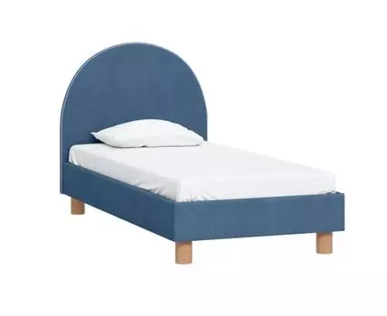 Кровать Лора 90 Velvet Navy Blue