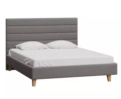 Кровать Лосон-Legs 140 Velvet Grey