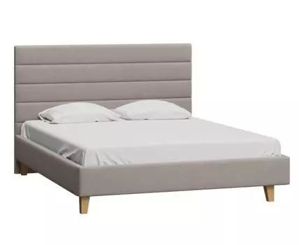 Кровать Лосон-Legs 160 Velvet Cocoa