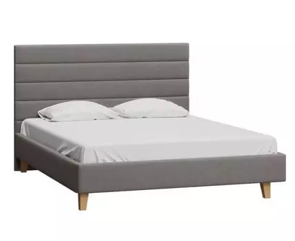 Кровать Лосон-Legs 180 Velvet Grey