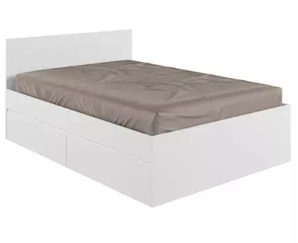 Кровать Мадера 140х200 белый