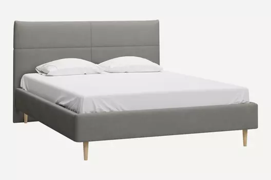 Кровать Майтон 140 Velvet Grafit