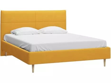 Кровать Майтон 140 Velvet Yellow