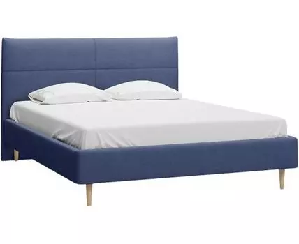 Кровать Майтон 160 Velvet Navy Blue