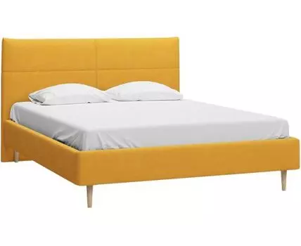 Кровать Майтон 180 Velvet Yellow