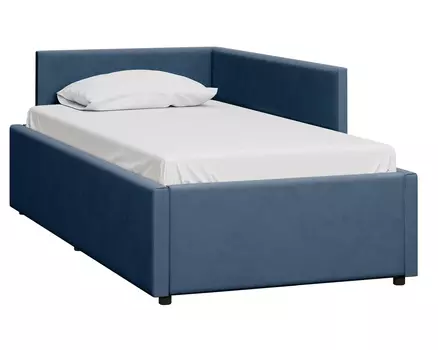 Кровать Мидли 90 Velvet Navy Blue