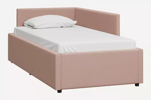 Кровать Мидли 90 Velvet Pink