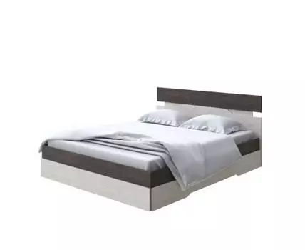 Кровать Milton (ЛДСП Дуб Венге + Дуб Шамони) 80x190 (200, Нет, 180, Дуб Кантербери/Дуб Шамони светлый (124))