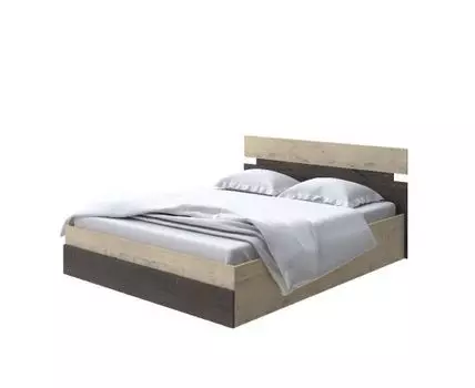Кровать Milton с подъемным механизмом (ЛДСП Дуб Венге + Дуб Шамони) 80x190 (200, Нет, 140, Бунратти/Дуб Кантербери)