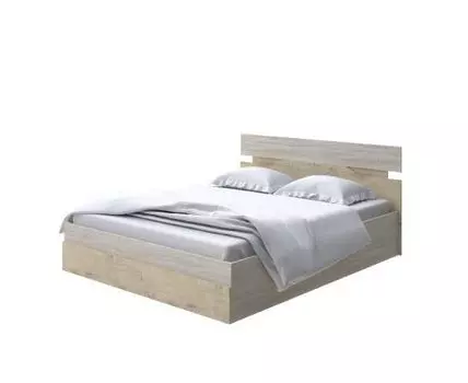Кровать Milton с подъемным механизмом (ЛДСП Дуб Венге + Дуб Шамони) 80x190 (190, Нет, 160, Ясень Шимо Светлый/Бунратти)