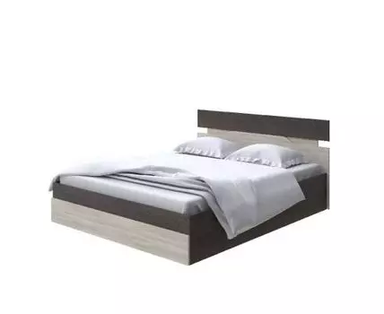 Кровать Milton с подъемным механизмом (ЛДСП Дуб Венге + Дуб Шамони) 80x190 (200, Нет, 140, Дуб Кантербери/Ясень Шимо Светлый)