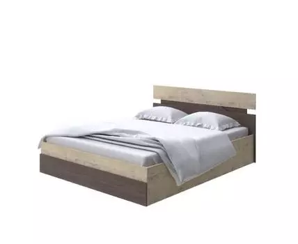 Кровать Milton с подъемным механизмом (ЛДСП Дуб Венге + Дуб Шамони) 80x190 (200, Нет, 180, Бунратти/Ясень Шимо Темный)
