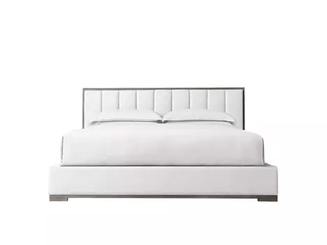 Кровать MODENA FRAMED PANEL VERTICAL CHANNEL 140х200, изголовье 120 см