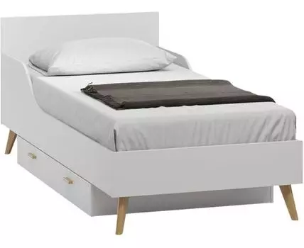 Кровать Нордик 90 Light с ящиком