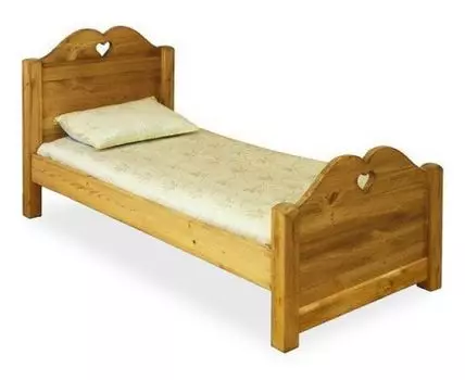 Кровать односпальная Lit Coeur 90