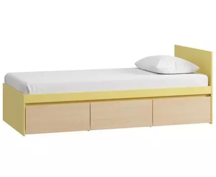 Кровать Пенни-1 90 Mustard Plywood