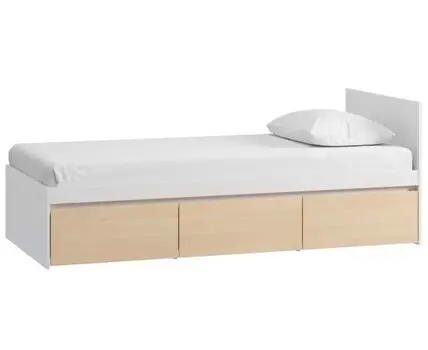 Кровать Пенни-1 90 White Plywood