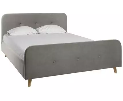 Кровать Плиди 160 Velvet Grafit