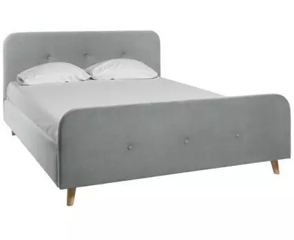 Кровать Плиди 160 Velvet Grey