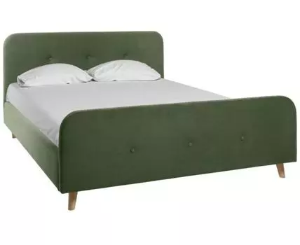 Кровать Плиди 160 Velvet Olive