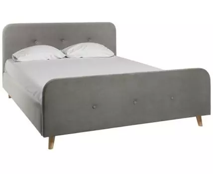 Кровать Плиди 180 Velvet Grafit