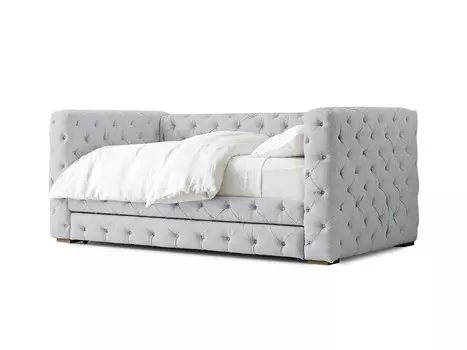 Кровать с дополнительным спальным местом TRIBEKA TUFTED 90x200
