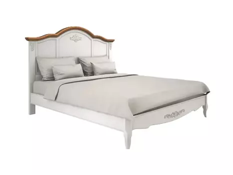 Кровать с жесткой спинкой 120x200 Прованс