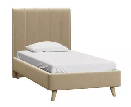 Кровать Шерона-Legs 120 Velvet Beige
