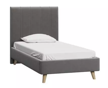 Кровать Шерона-Legs 120 Velvet Grey