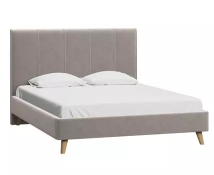 Кровать Шерона-Legs 160 Velvet Mushroom
