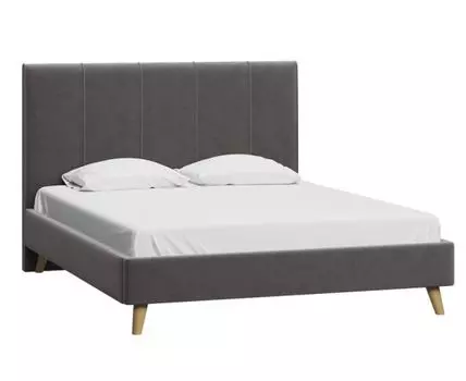 Кровать Шерона-Legs 180 Velvet Grey