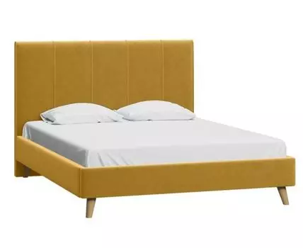 Кровать Шерона-Legs 180 Velvet Yellow