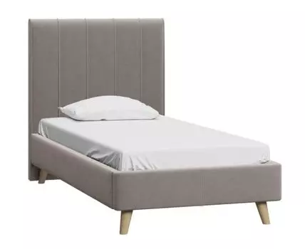 Кровать Шерона-Legs 90 Velvet Mushroom