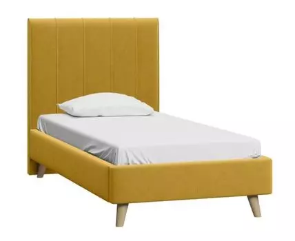 Кровать Шерона-Legs 90 Velvet Yellow