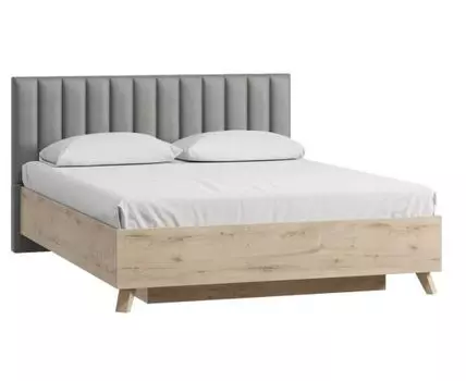 Кровать Силини-1 160 Barhat Silver