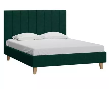 Кровать Скаун 140 Velvet Emerald