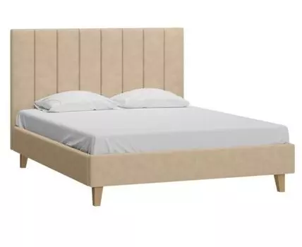 Кровать Скаун 160 Velvet Beige