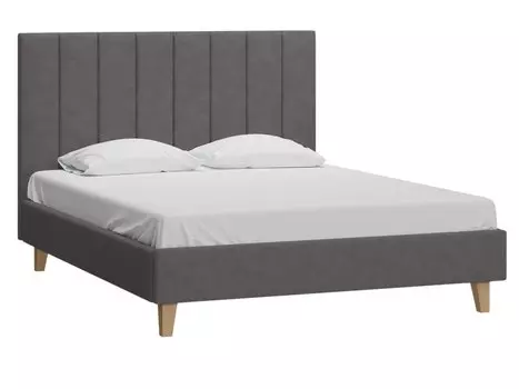 Кровать Скаун 160 Velvet Grey