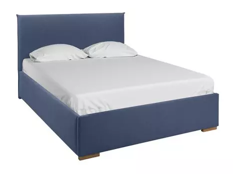 Кровать Слипсон 140 Velvet Navy Blue