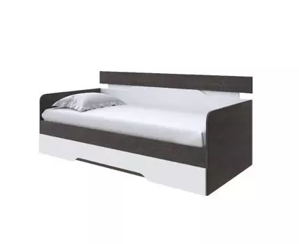 Кровать-Софа Milton (ЛДСП Дуб Венге + Дуб Шамони) 80x190 (200, Нет, 120, Дуб Кантербери/Белый)