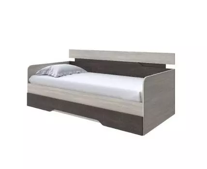 Кровать-Софа Milton (ЛДСП Дуб Венге + Дуб Шамони) 80x190 (200, Нет, 120, Ясень Шимо Светлый/Дуб Кантербери)