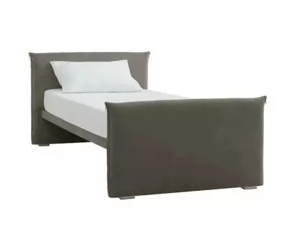 Кровать Studio (Серый, 112, Ткань Ankor 08 Серый)